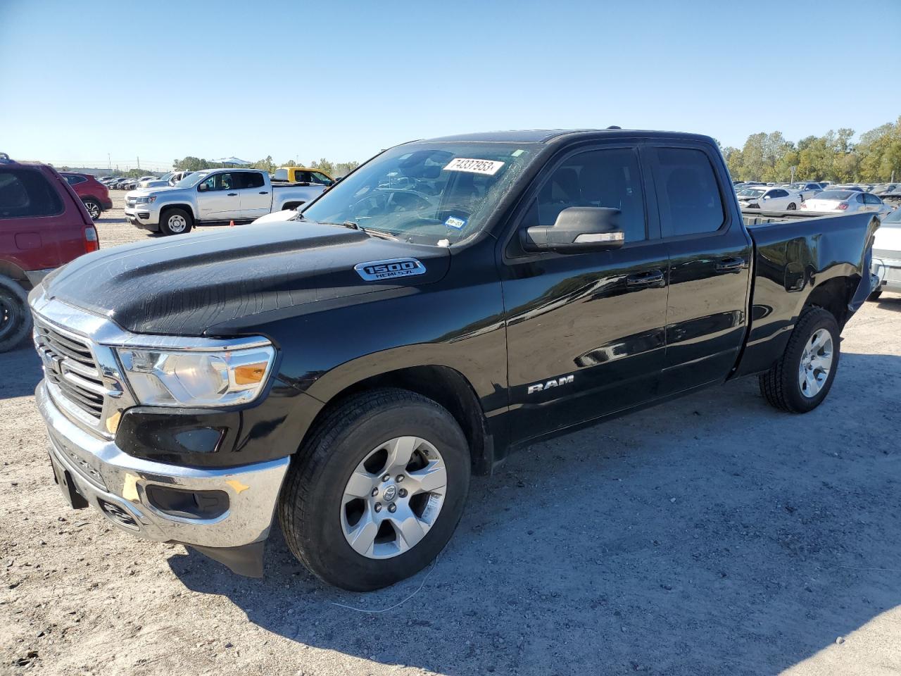 2021 Ram 1500 Big Horn/Lone Star VIN: 1C6RREBT7MN801560 Lot: 74337953