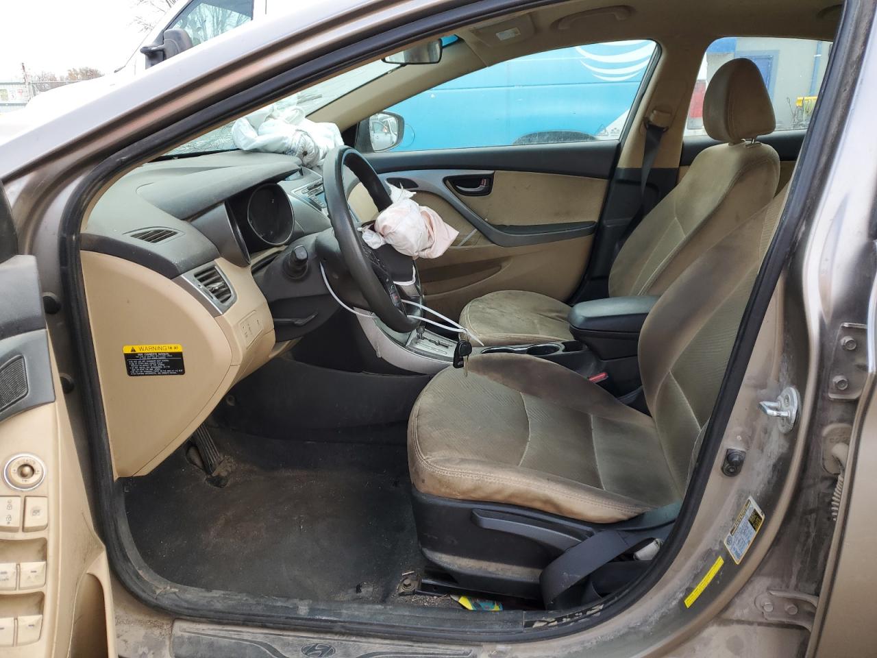 2013 Hyundai Elantra Gls VIN: 5NPDH4AE9DH291425 Lot: 76524453