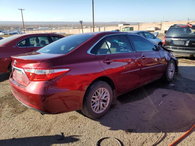  TOYOTA CAMRY 2016 Burgundy