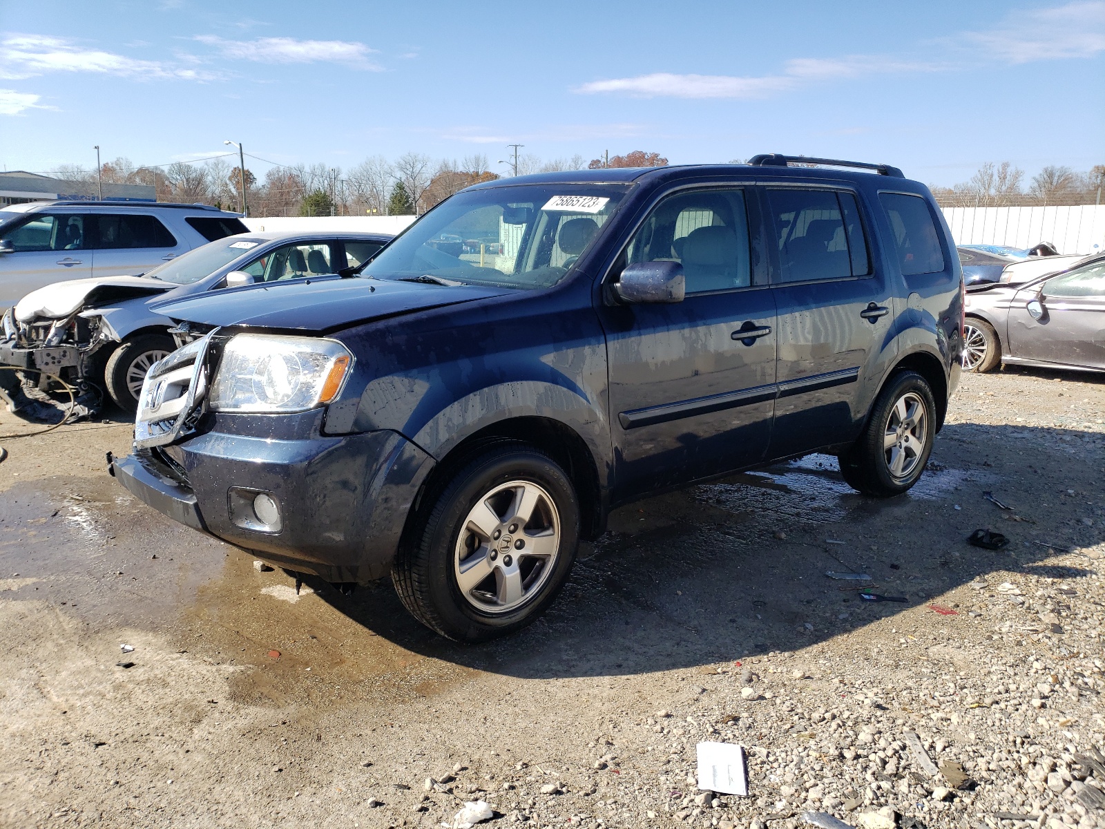 5FNYF4H55AB030042 2010 Honda Pilot Exl