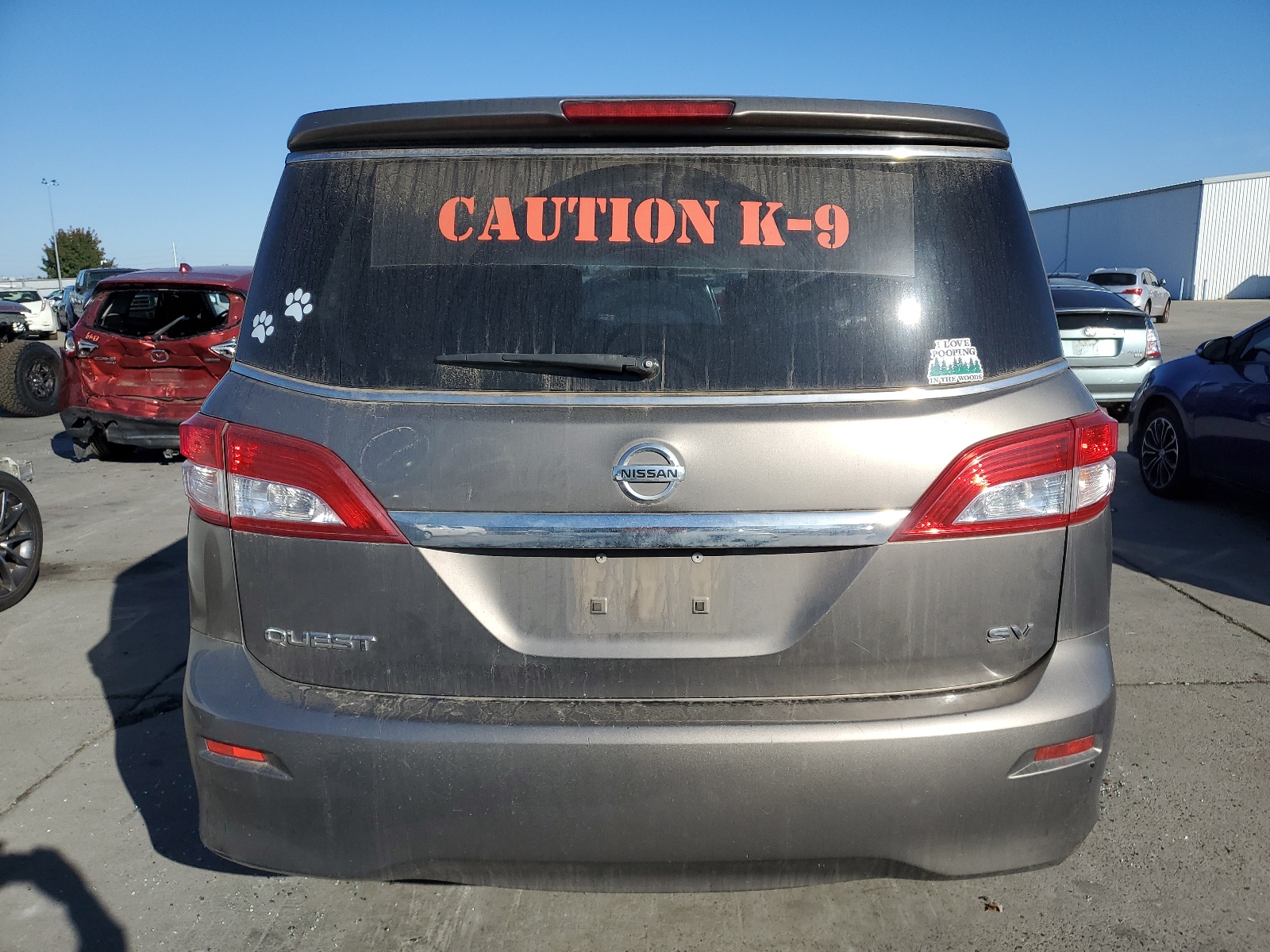 JN8AE2KP5F9123104 2015 Nissan Quest S