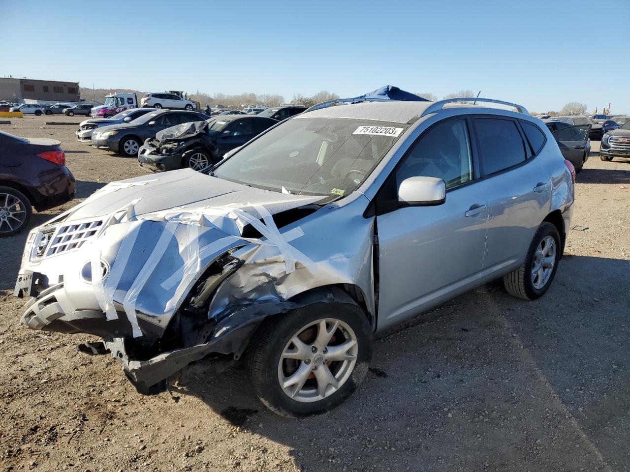2008 Nissan Rogue S en Venta en Kansas City, KS - Front End
