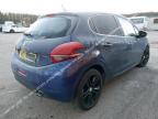 2017 PEUGEOT 208 GT LIN for sale at Copart WHITBURN