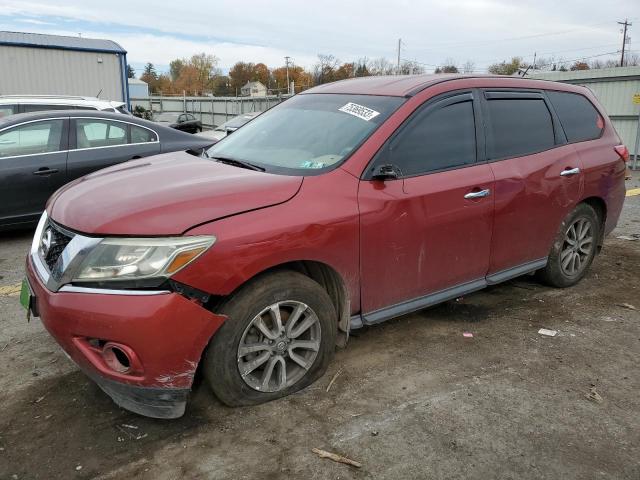  NISSAN PATHFINDER 2014 Red