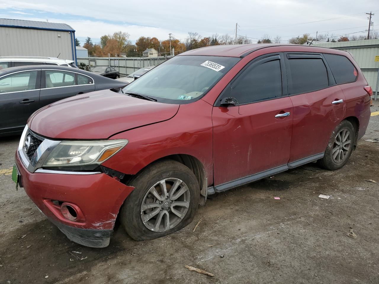 5N1AR2MM2EC725541 2014 Nissan Pathfinder S