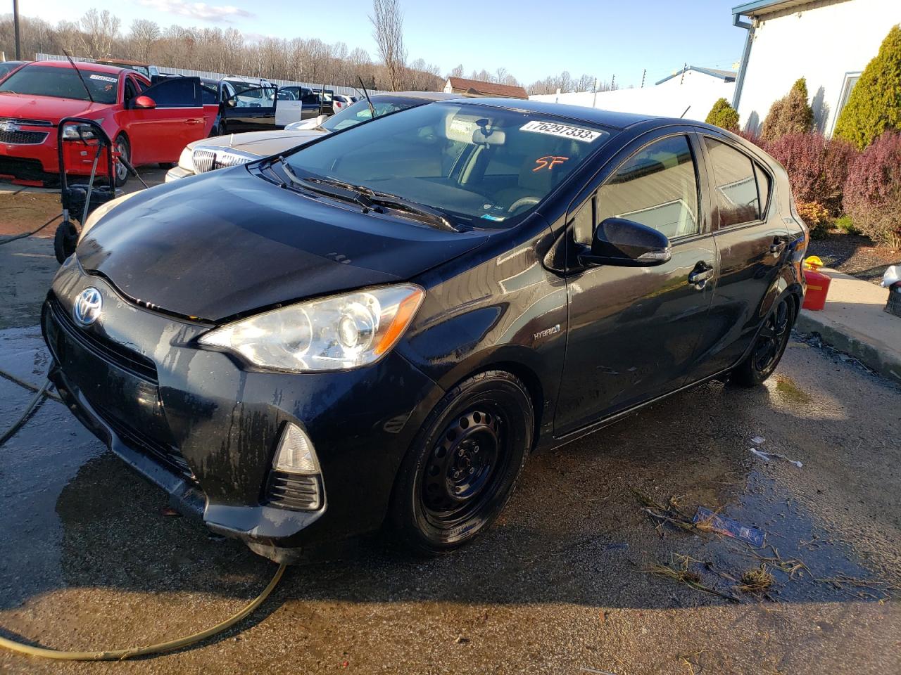 2012 Toyota Prius C VIN: JTDKDTB38C1025670 Lot: 76297333