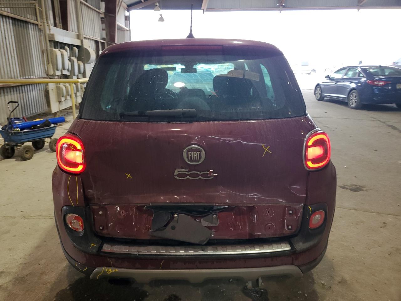 2015 Fiat 500L Trekking VIN: ZFBCFADH7FZ031240 Lot: 76689343