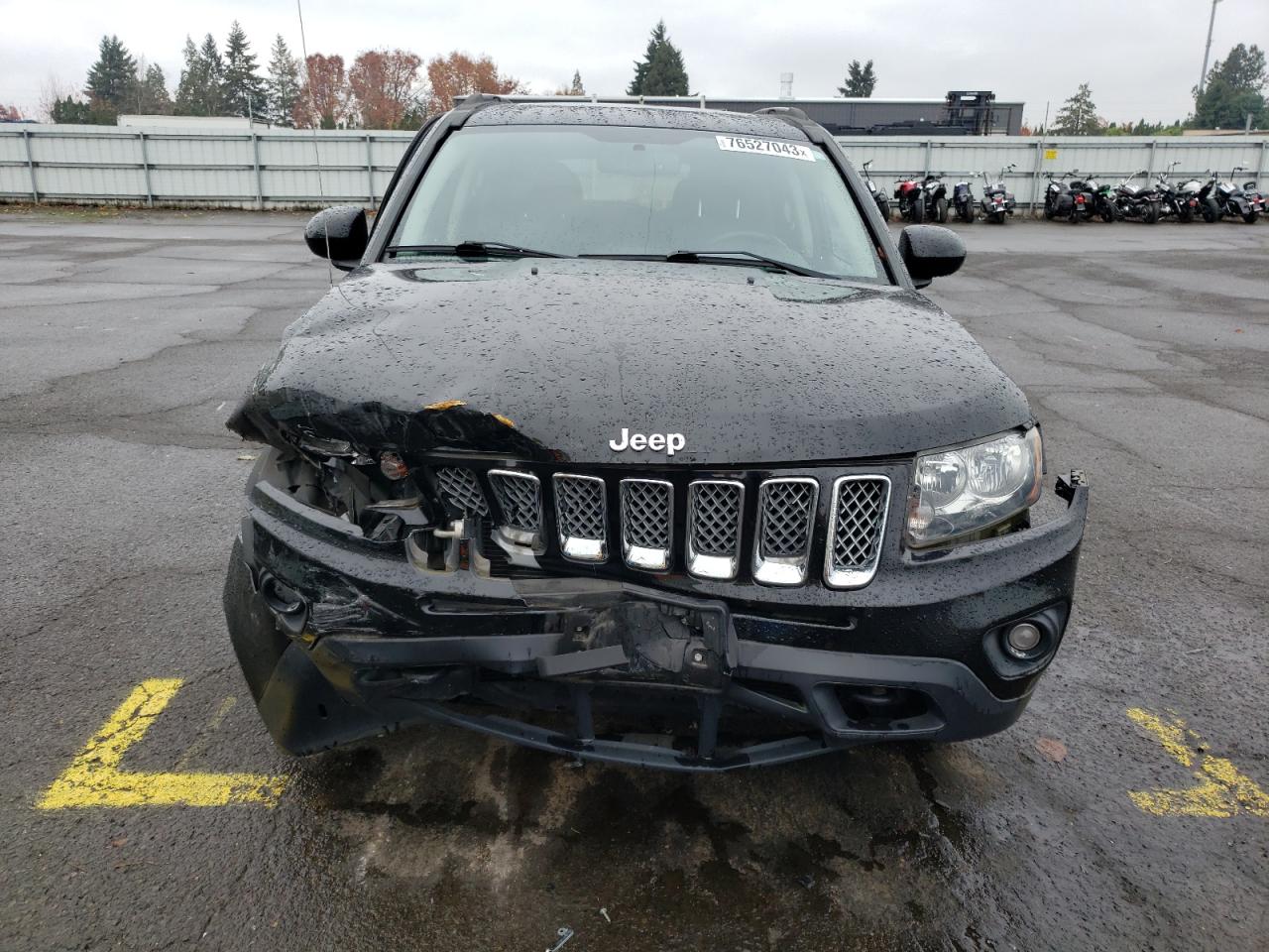 2014 Jeep Compass Latitude VIN: 1C4NJDEB4ED500571 Lot: 76527043