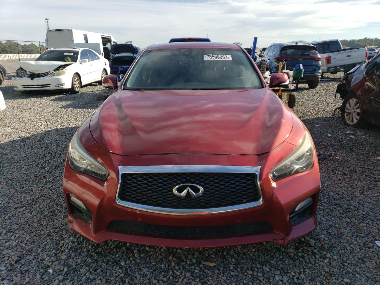 VIN JN1BV7AP7FM344167 2015 INFINITI Q50 no.5