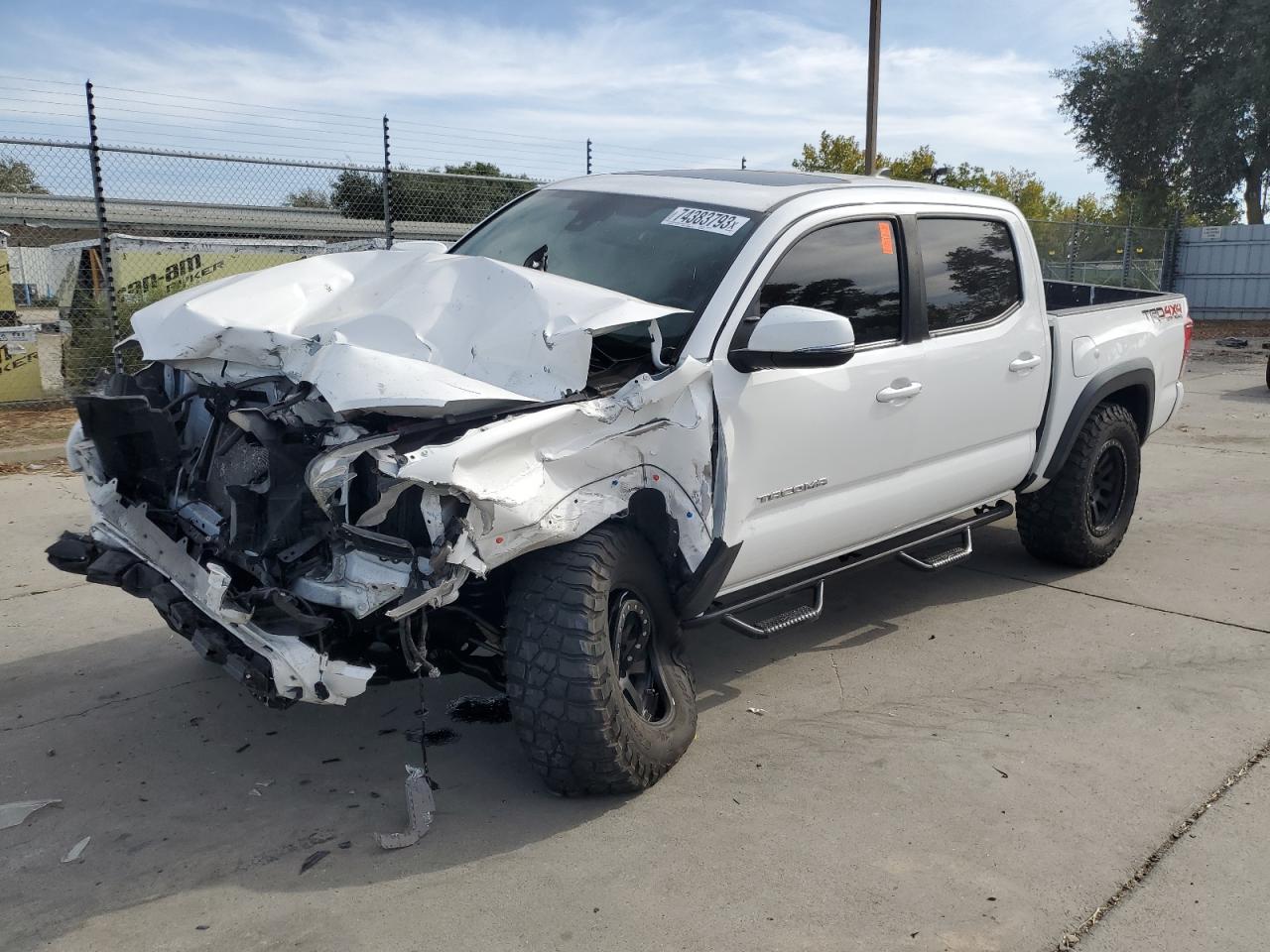 2019 Toyota Tacoma Double Cab VIN: 3TMCZ5AN9KM203267 Lot: 74383793