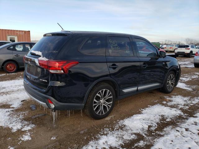  MITSUBISHI OUTLANDER 2016 Черный