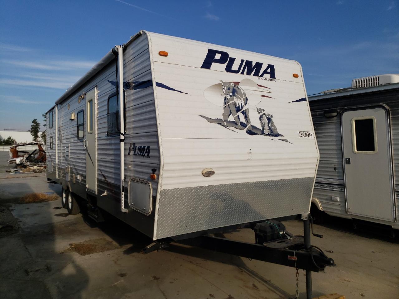 4X4TPUH237P014363 2007 Palomino Puma 32Rdss Travel Trailer