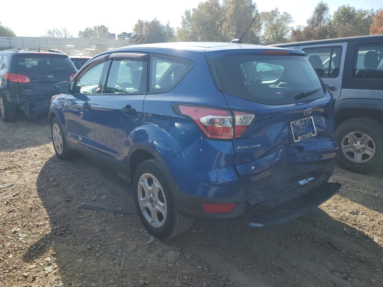 2017 Ford Escape S VIN: 1FMCU0F72HUE72416 Lot: 75002133