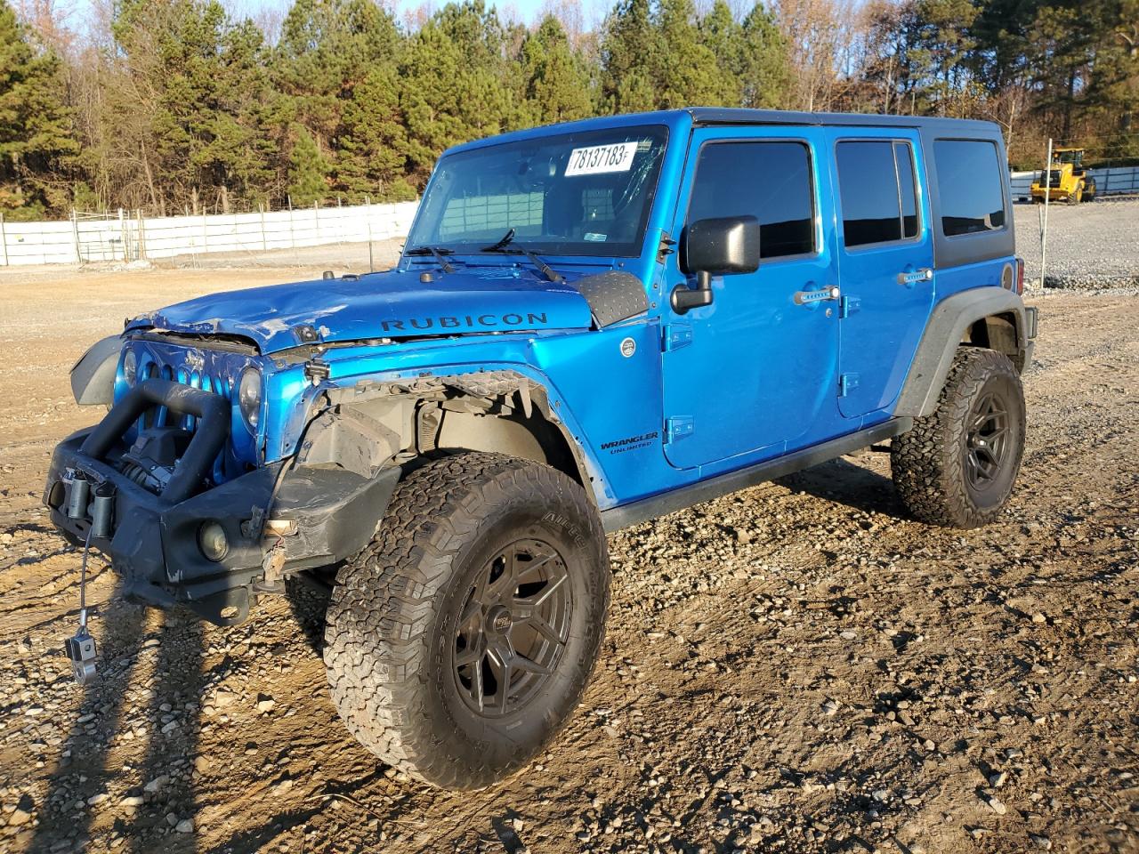 2016 Jeep Wrangler Unlimited Rubicon VIN: 1C4BJWFG2GL271132 Lot: 44472544