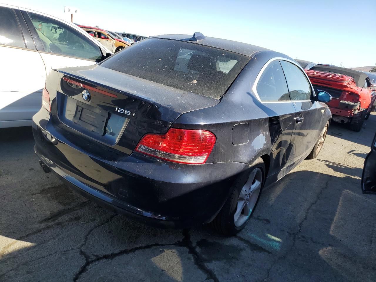 2008 BMW 128 I VIN: WBAUP93538VF47657 Lot: 75277313