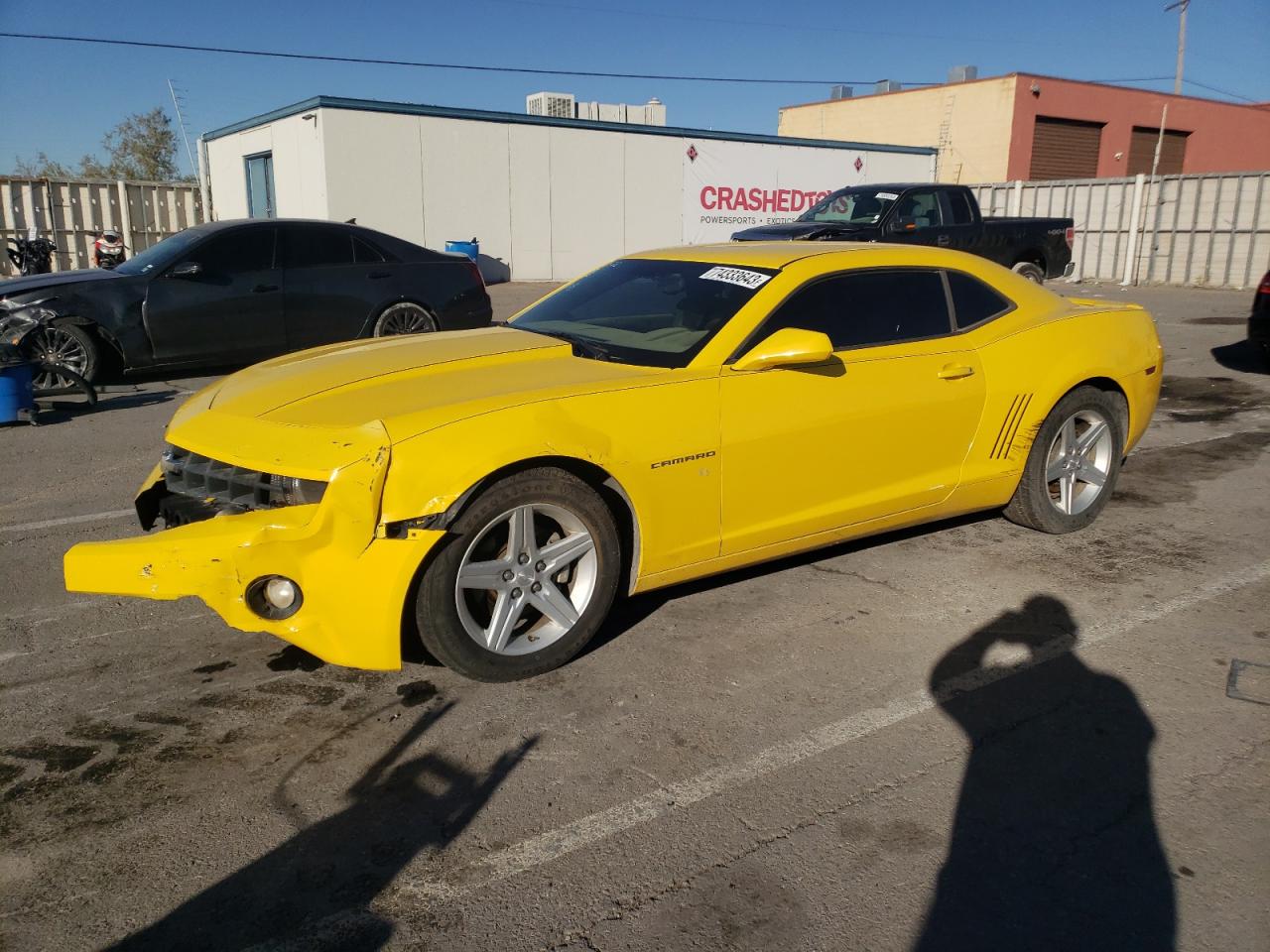 2012 Chevrolet Camaro Lt VIN: 2G1FB1E36C9137203 Lot: 74333643