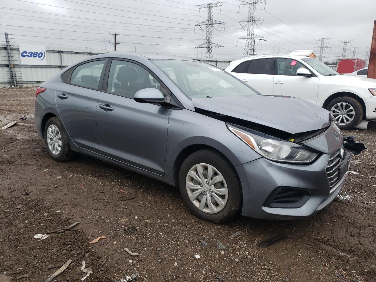 2019 Hyundai Accent Se VIN: 3KPC24A38KE080665 Lot: 77524193