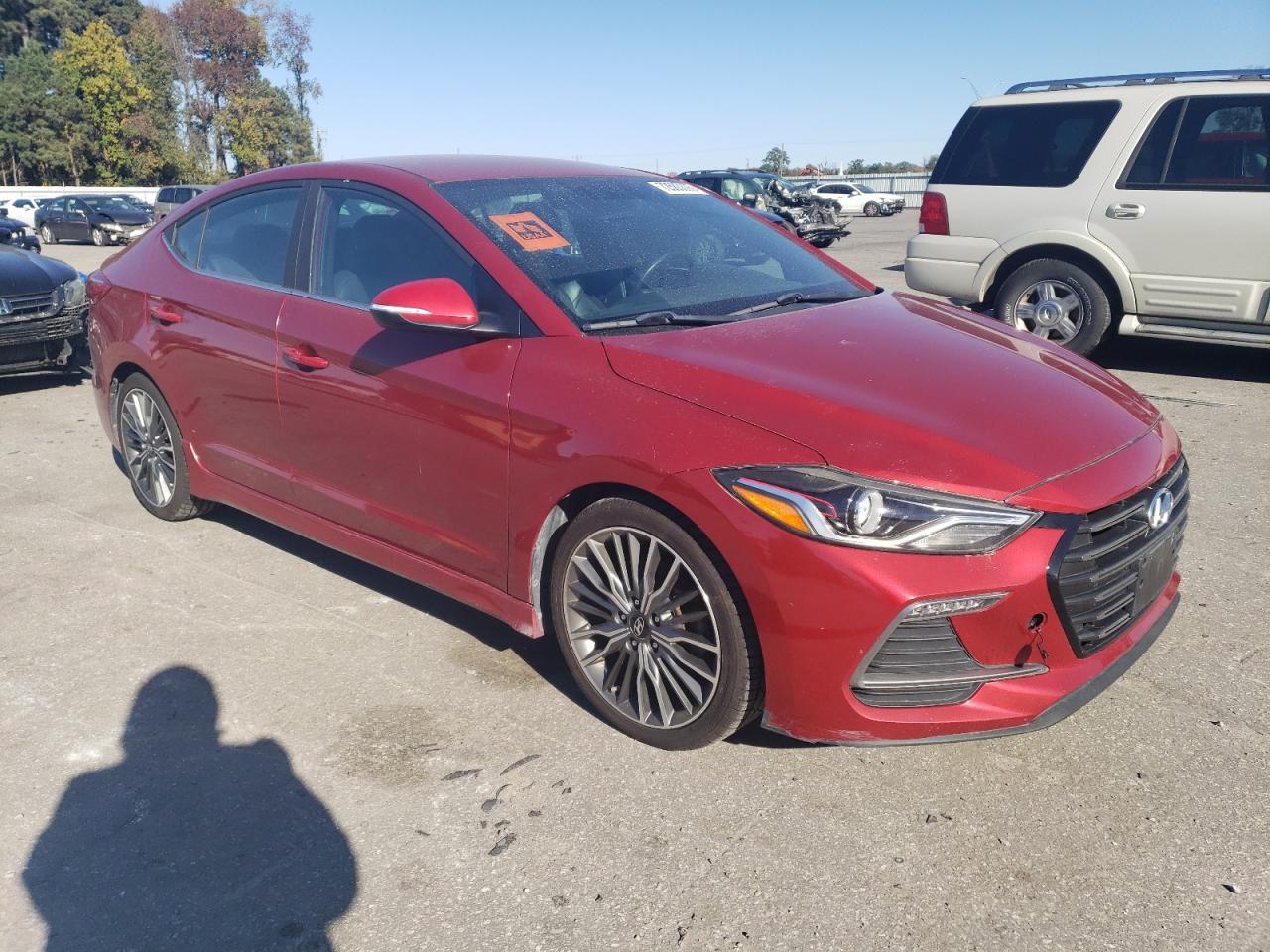 2017 Hyundai Elantra Sport VIN: KMHD04LB7HU349002 Lot: 72583393