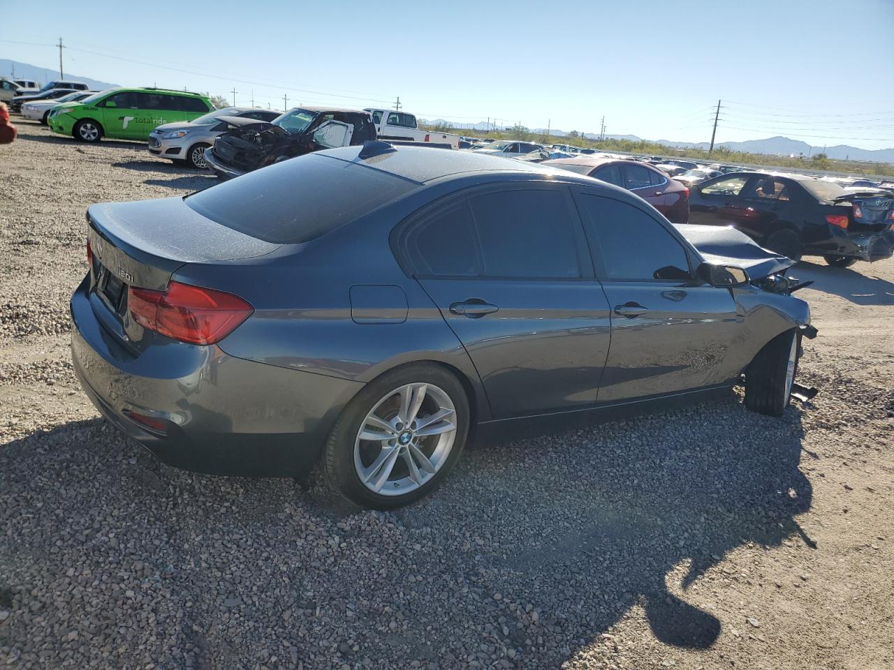 2018 BMW 320 I charcoal null gas WBA8E1G59JNU93643 photo #4
