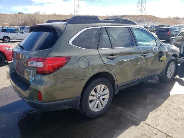  SUBARU OUTBACK 2015 Green