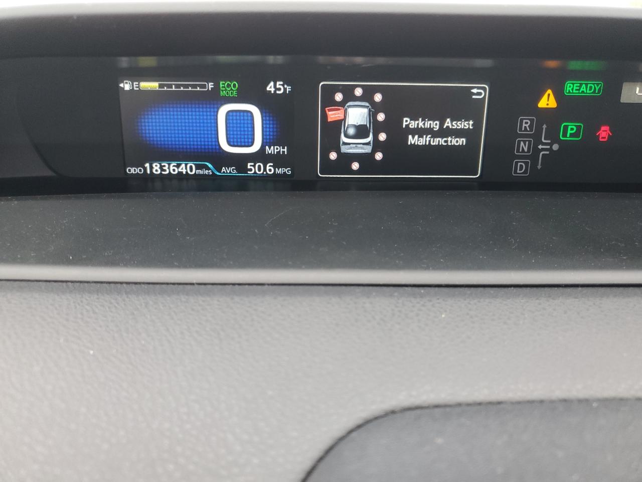 2019 Toyota Prius VIN: JTDL9RFU9K3002087 Lot: 59329554