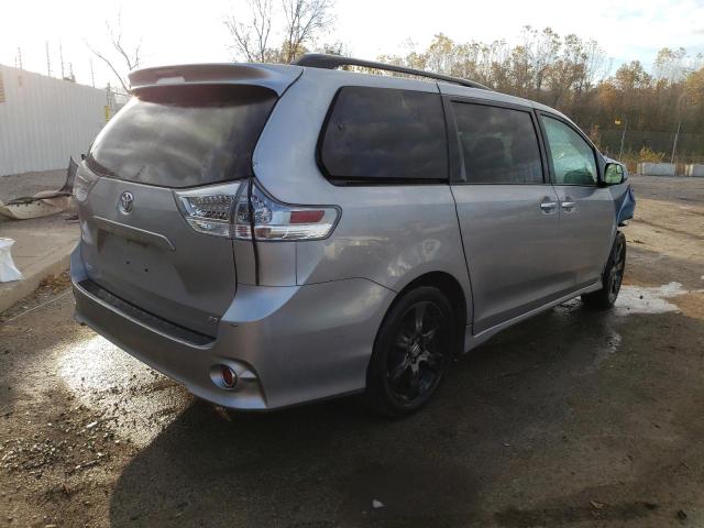  TOYOTA SIENNA 2015 Сріблястий