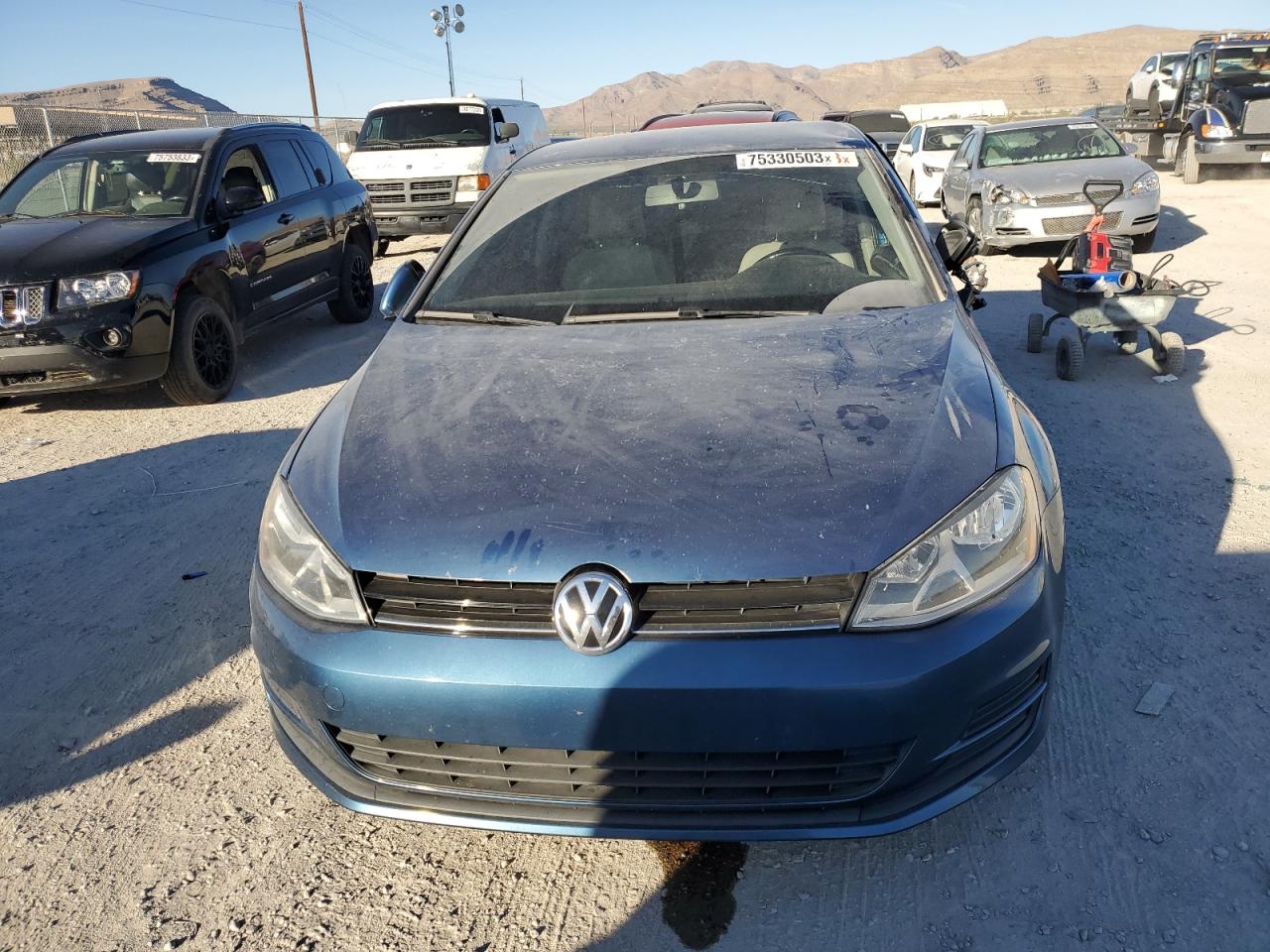 2015 Volkswagen Golf VIN: 3VW917AUXFM080022 Lot: 75330503