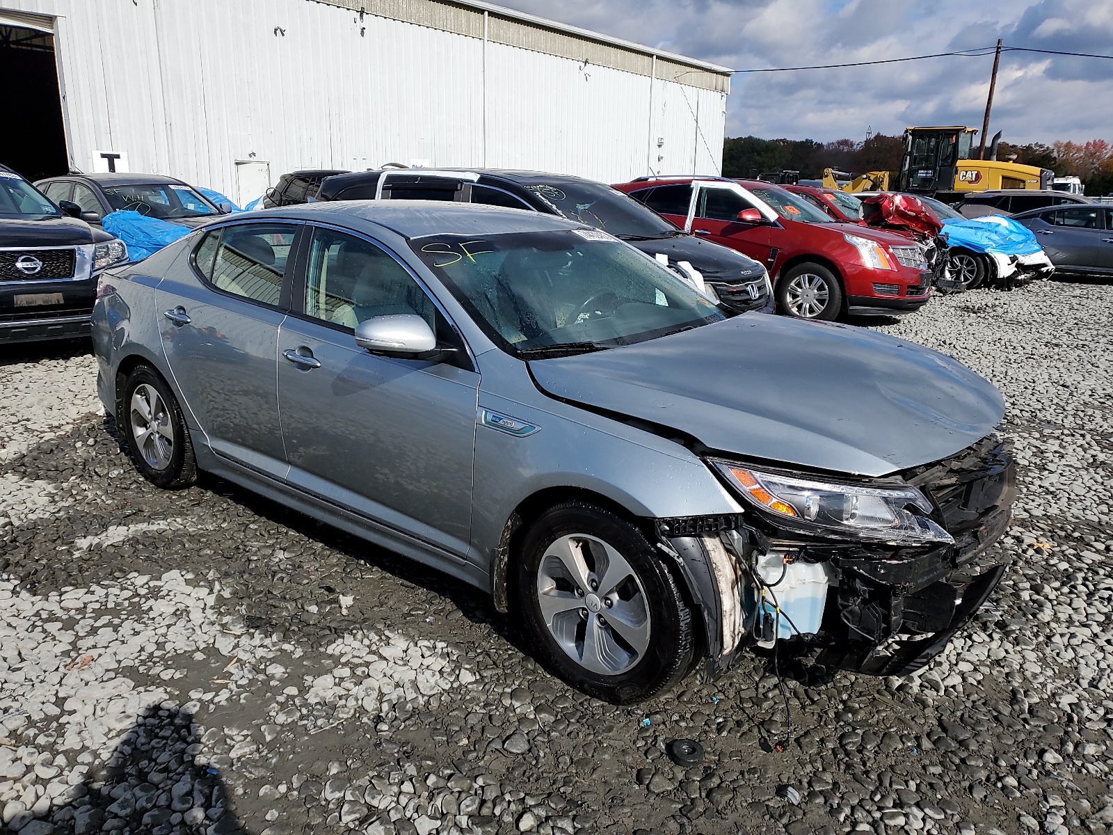 2015 Kia Optima Hybrid vin: KNAGM4AD4F5087132