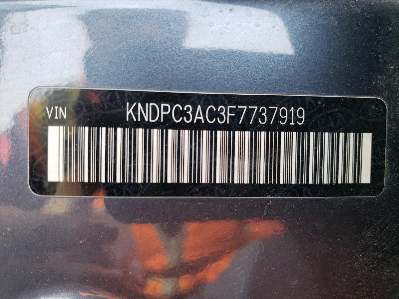 2015 Kia Sportage Ex VIN: KNDPC3AC3F7737919 Lot: 75935673