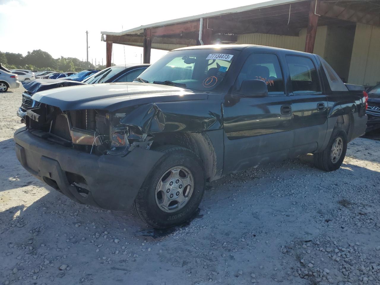 2003 Chevrolet Avalanche C1500 VIN: 3GNEC13T63G270480 Lot: 77134473