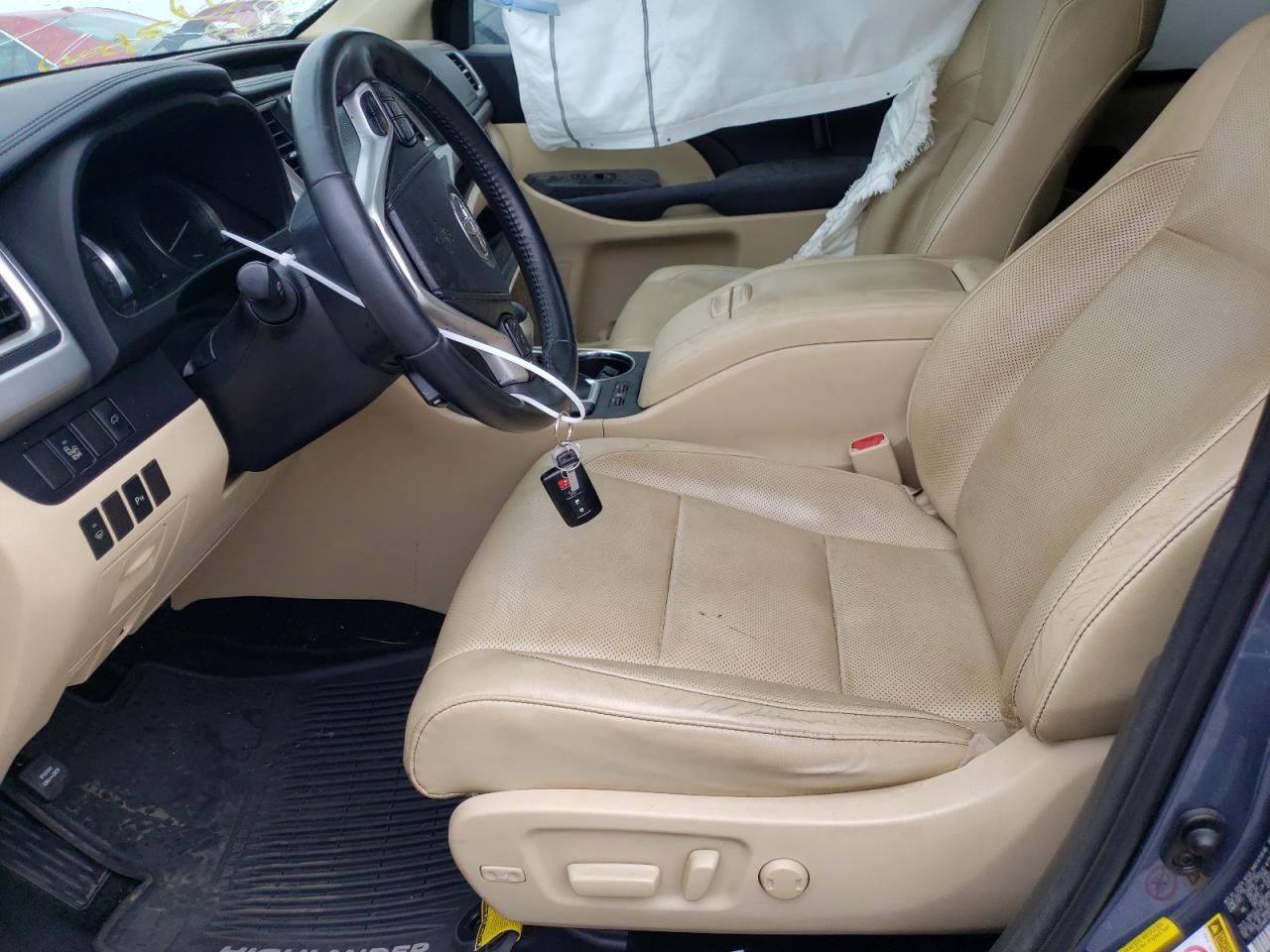 2015 Toyota Highlander Limited VIN: 5TDYKRFH7FS047787 Lot: 64459743