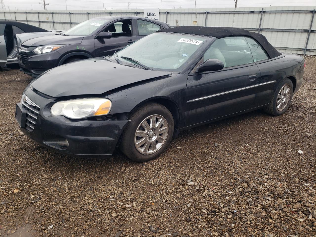 2004 Chrysler Sebring Limited de vânzare în Elgin, IL - Front End