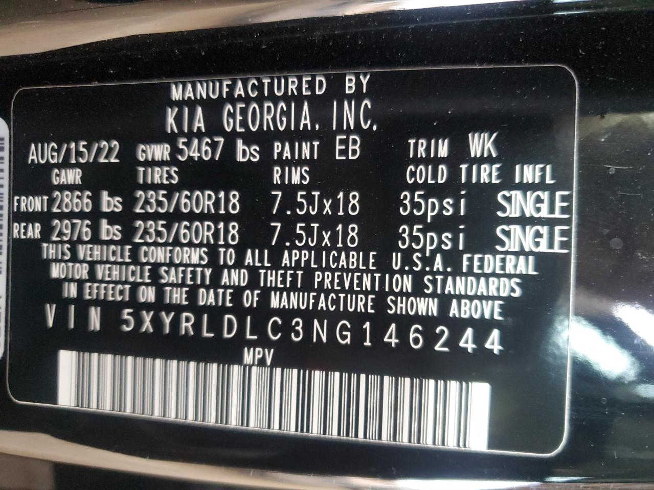 2022 Kia Sorento - Image 14