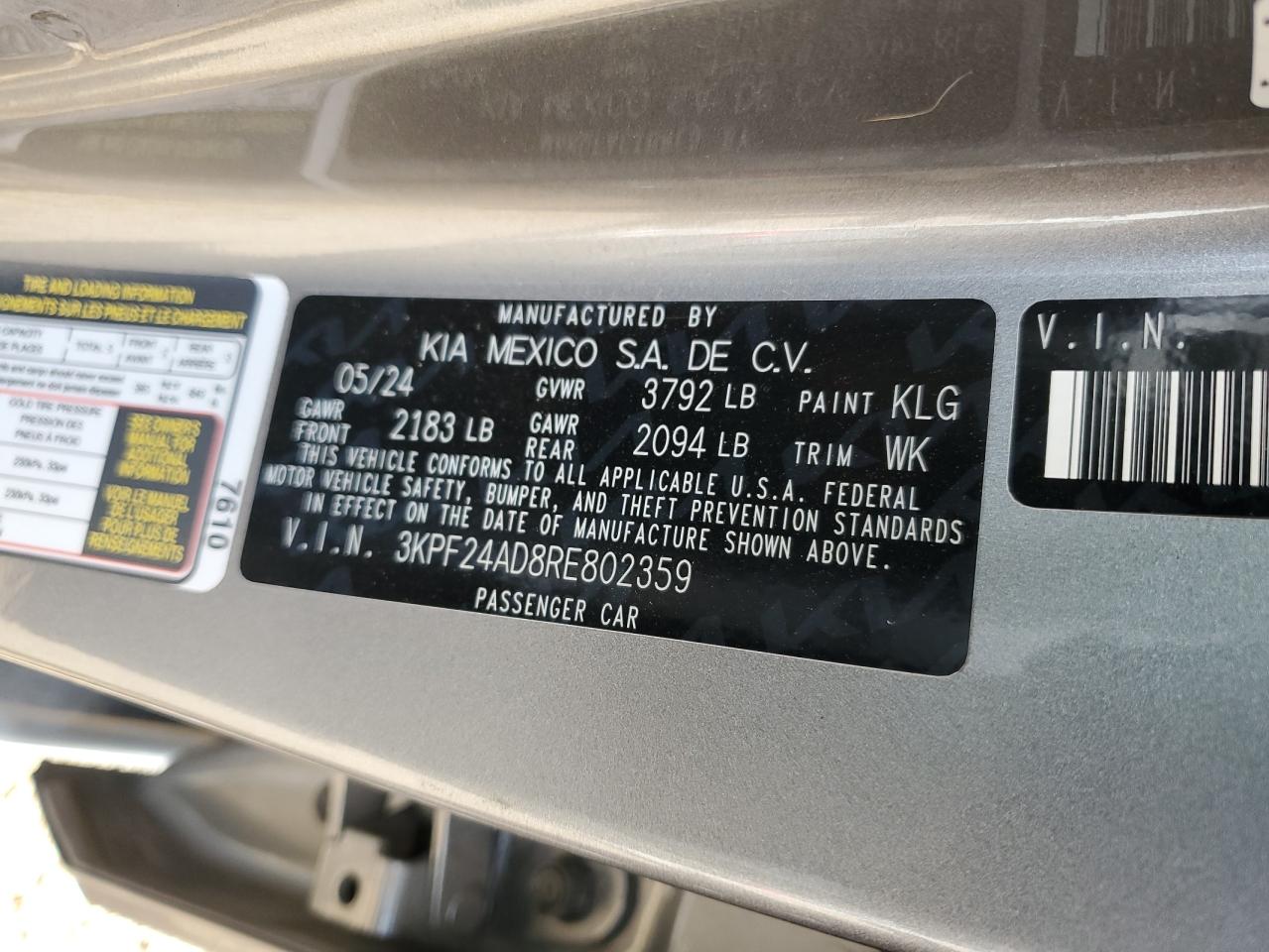 2024 Kia Forte - Image 12