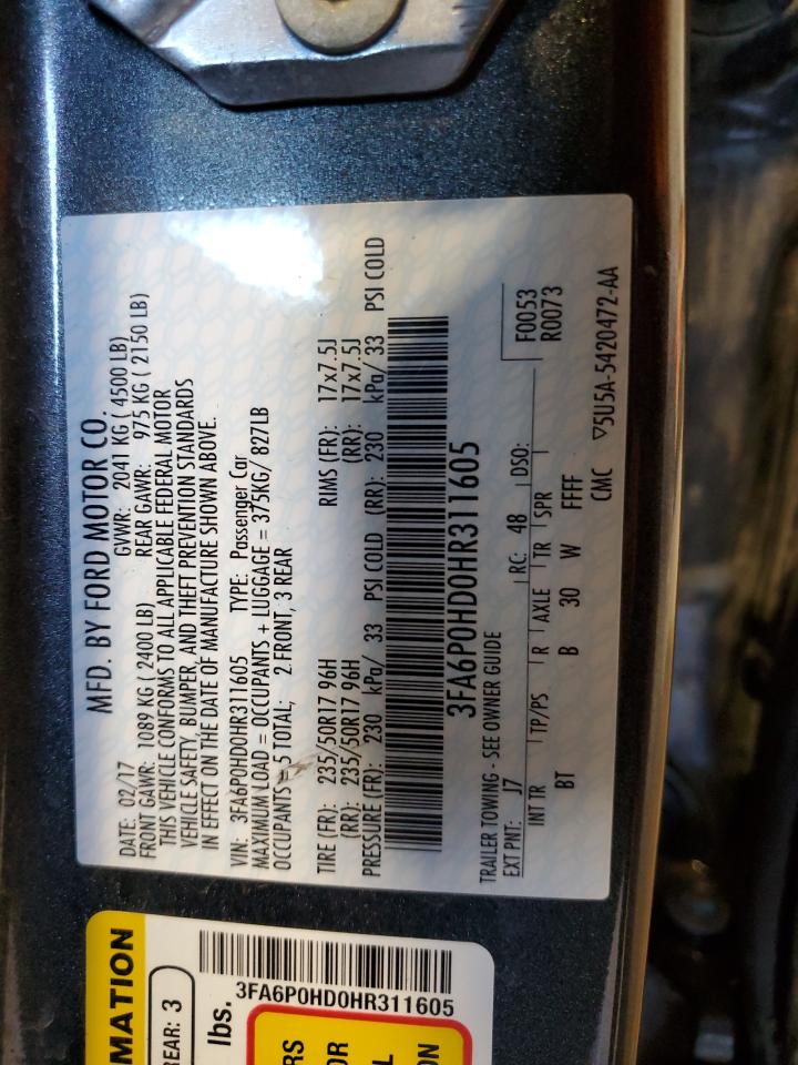 2017 Ford Fusion - Image 13