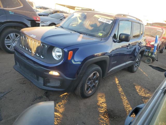  JEEP RENEGADE 2018 Blue