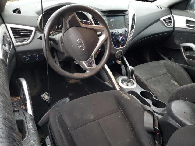 Coupet HYUNDAI VELOSTER 2017 Srebrny
