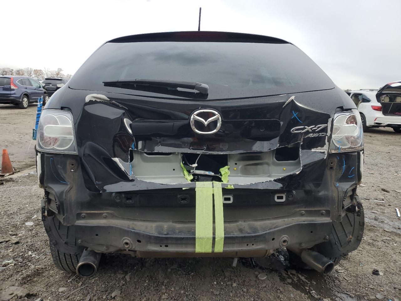 2010 Mazda Cx-7 VIN: JM3ER4W34A0350504 Lot: 81980694