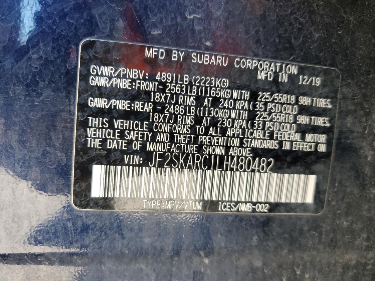 2020 Subaru Forester - Image 13