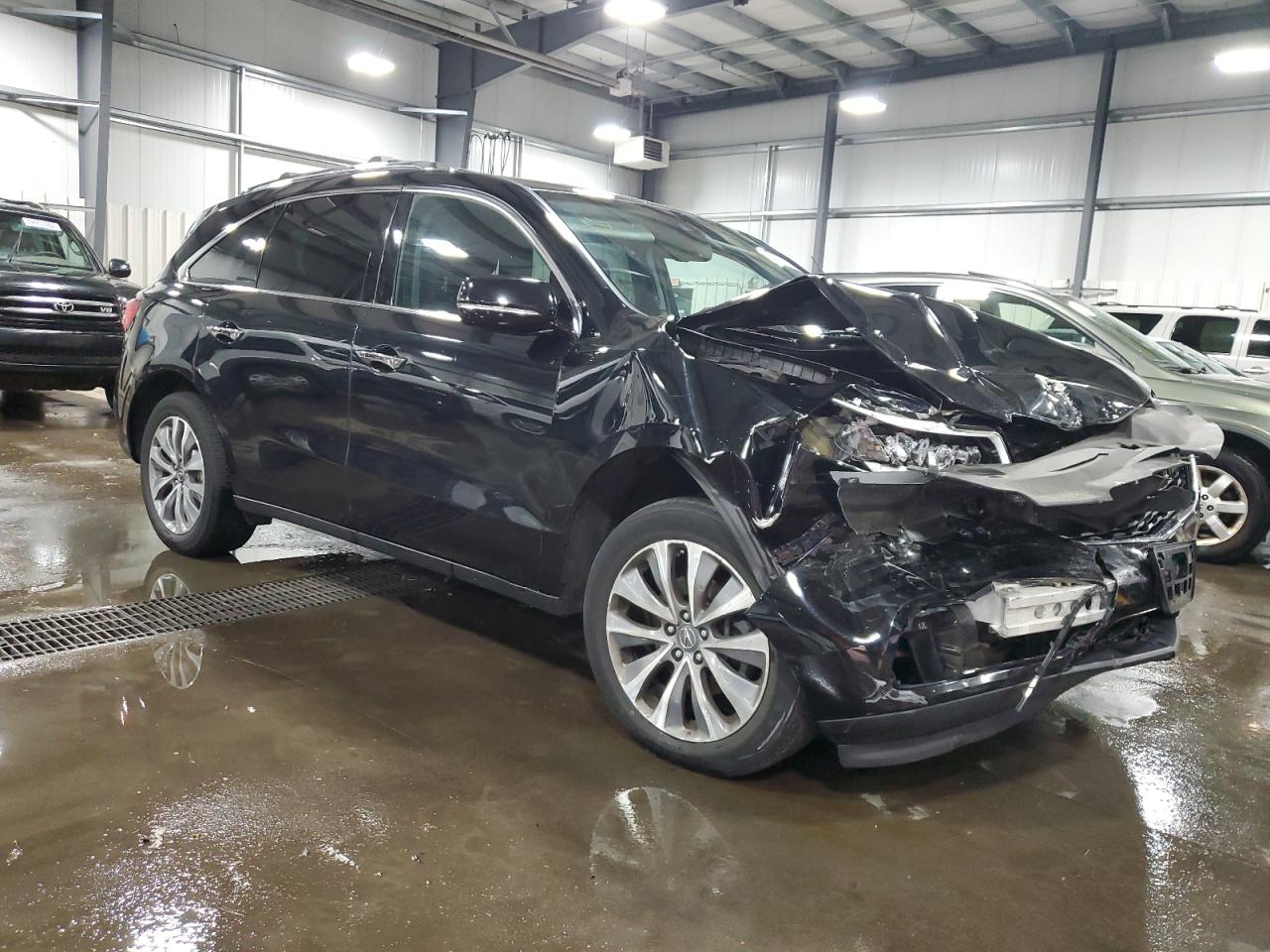 VIN 5FRYD4H44FB003823 2015 ACURA MDX no.4