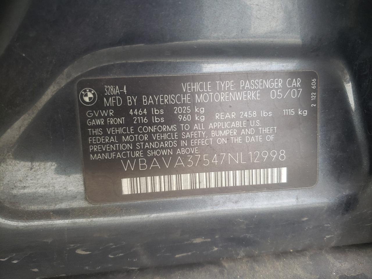 2007 BMW 3er - Image 12