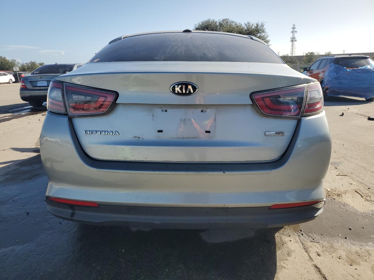 2015 Kia Optima Hybrid VIN: KNAGM4AD9F5086560 Lot: 80714834