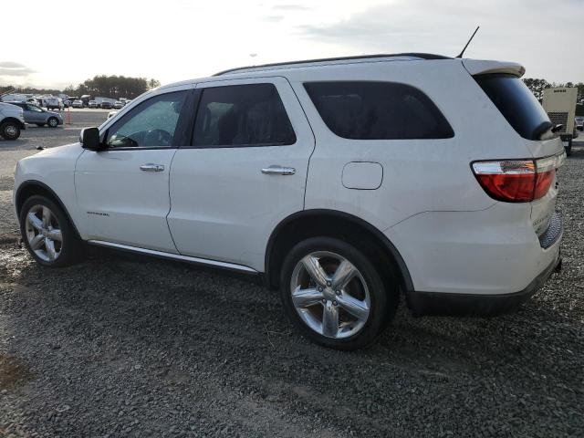 Паркетники DODGE DURANGO 2013 Белы