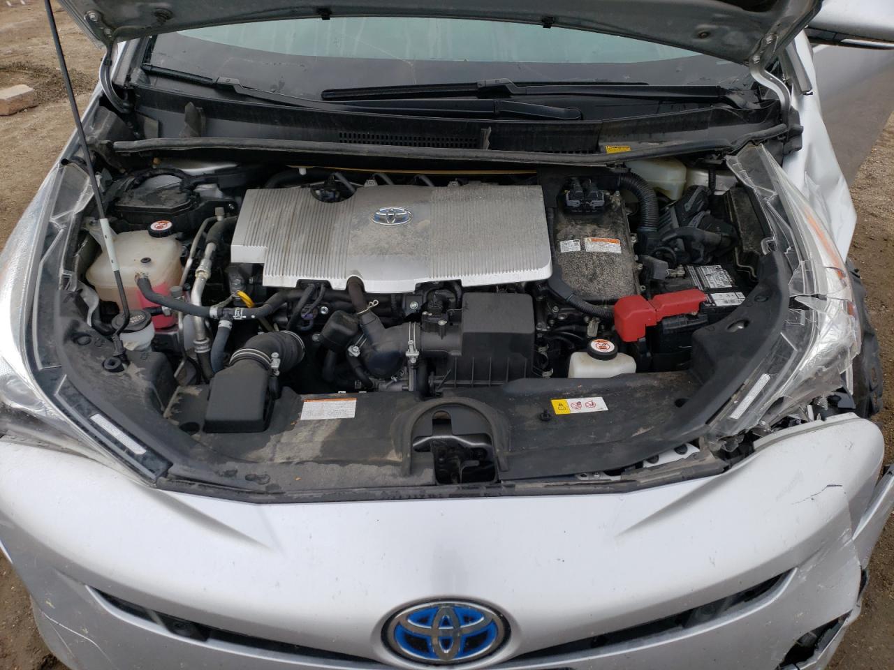 VIN JTDKARFU1H3031322 2017 TOYOTA PRIUS no.11