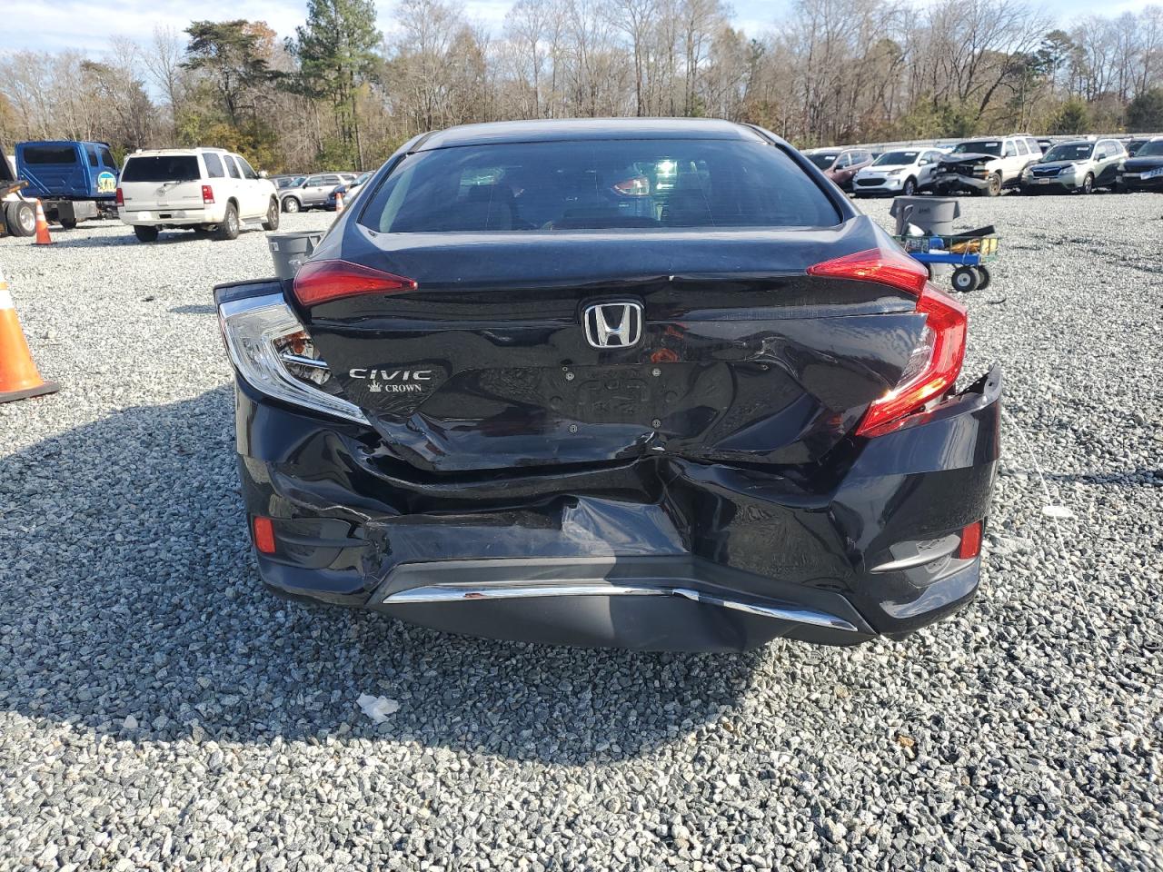 2019 Honda Civic Lx VIN: 19XFC2F6XKE027435 Lot: 80823964