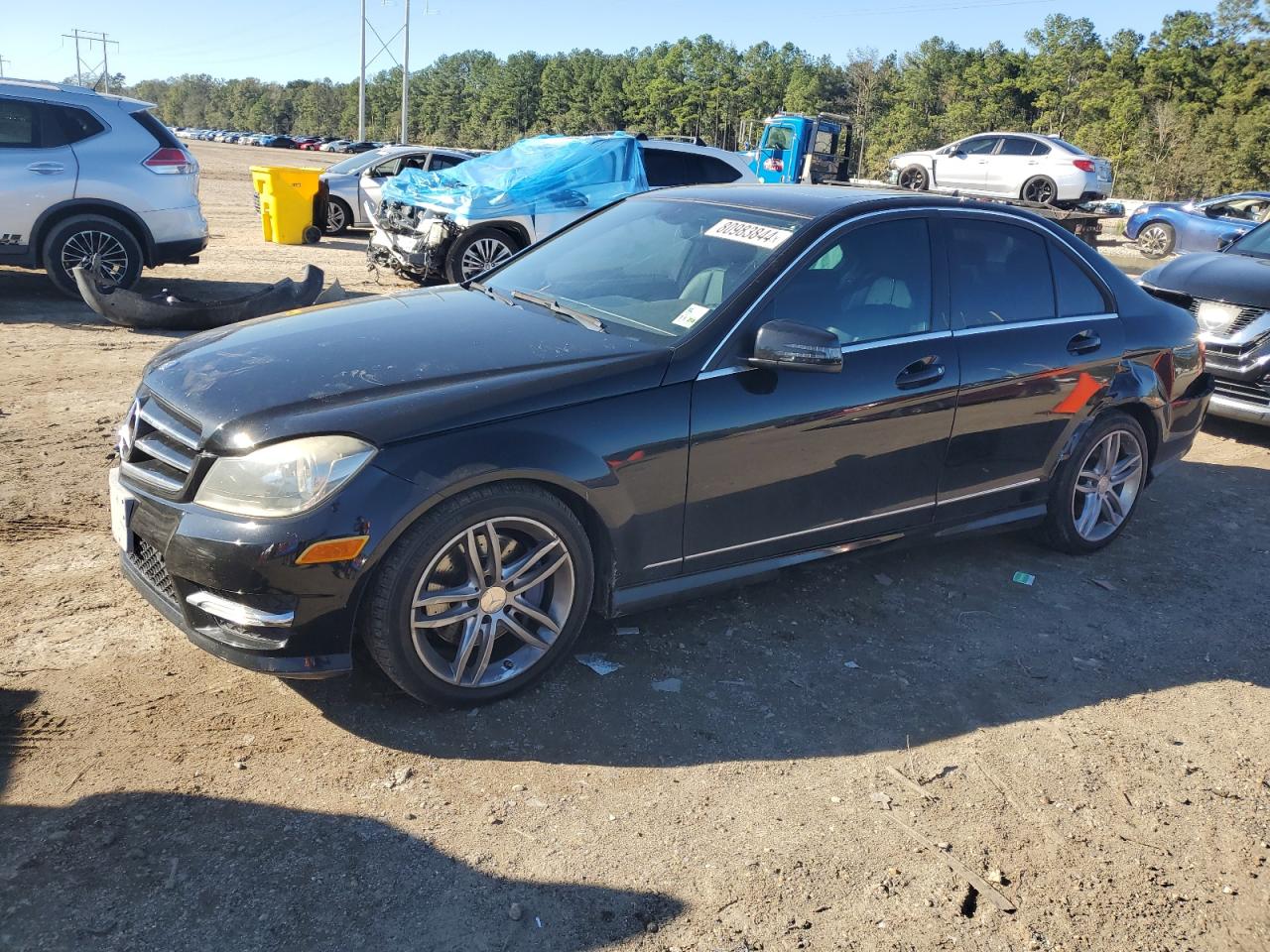 VIN WDDGF8AB7ER303460 2014 MERCEDES-BENZ C-CLASS no.1