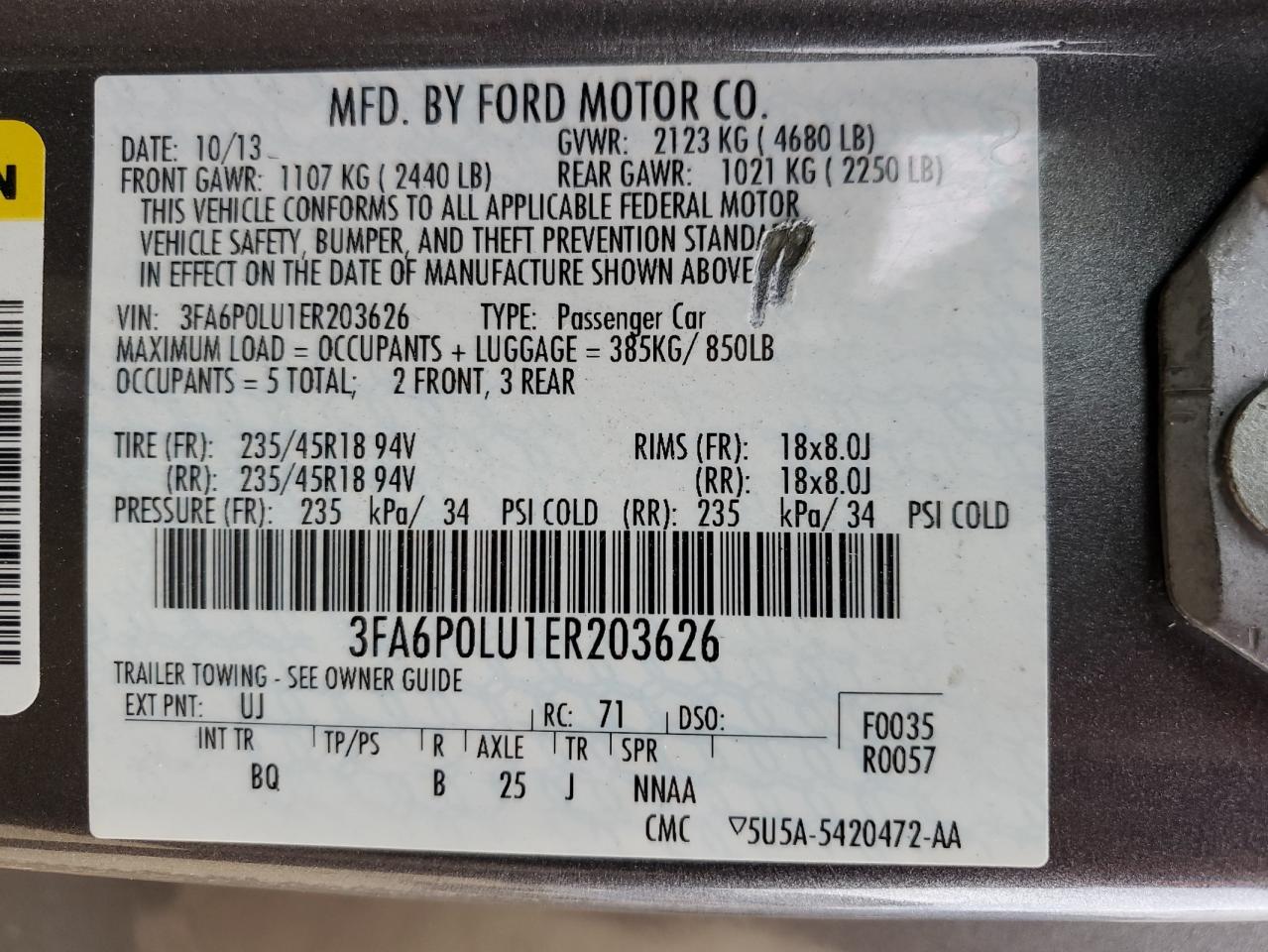 2014 Ford Fusion - Image 12