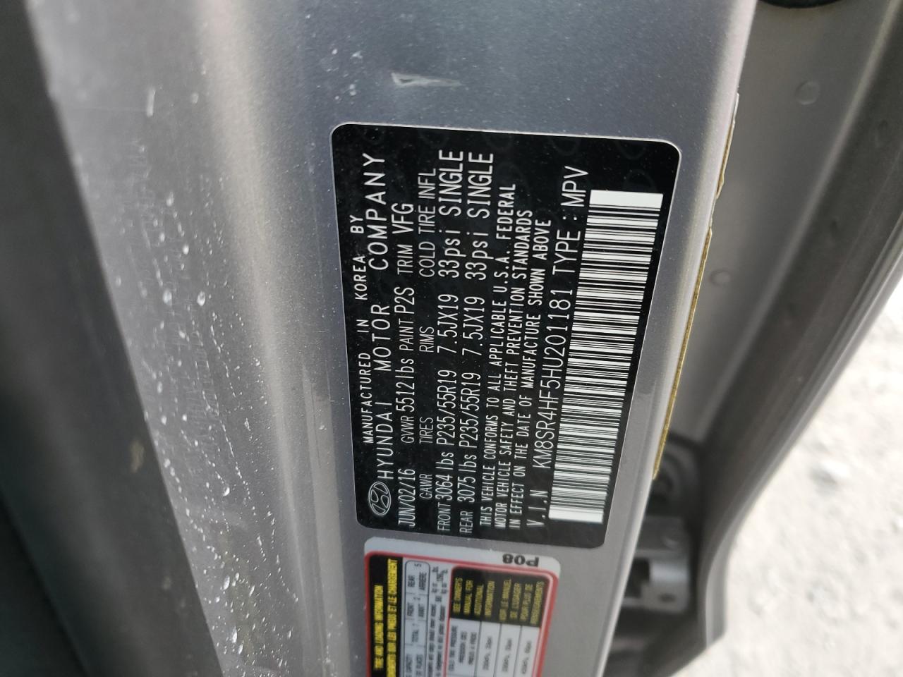 2017 Hyundai Santa Fe - Image 14