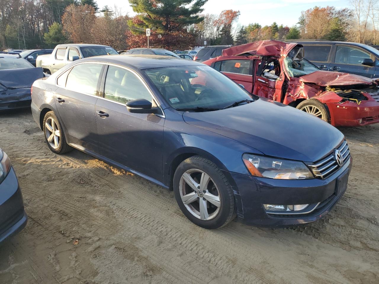 VIN 1VWAT7A31FC092382 2015 VOLKSWAGEN PASSAT no.4