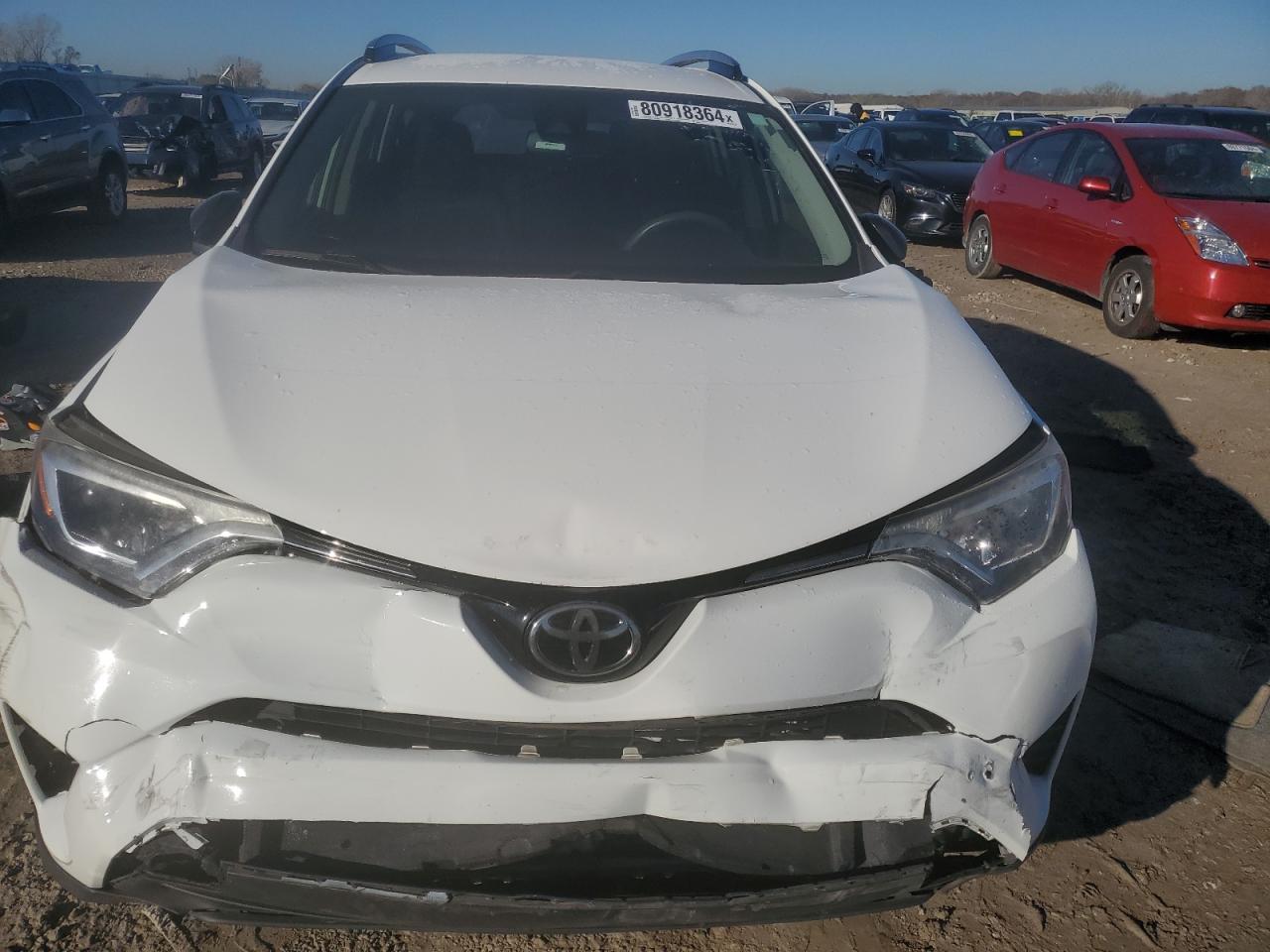 2017 Toyota Rav4 Le VIN: JTMBFREV6HJ136445 Lot: 80918364